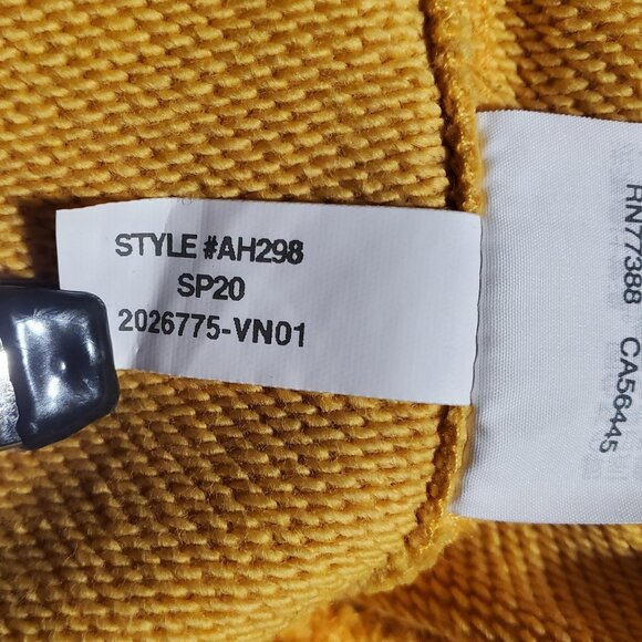 J.Crew Authentic Fleece Yellow Hoodie NWT sz XL - includes shipping - Picture 14 of 16